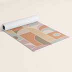 Abstract bauhaus Shapes Yoga Mat Gallery Image 2
