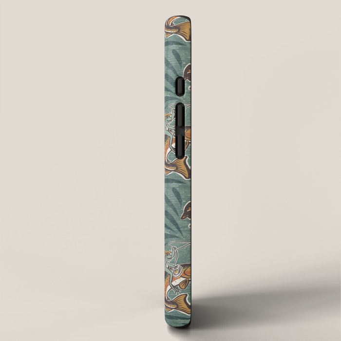 Rodeo Frogs - Green iPhone Case Gallery Image 2