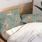 Rodeo Frogs - Green Pillow Sham Gallery Image 2