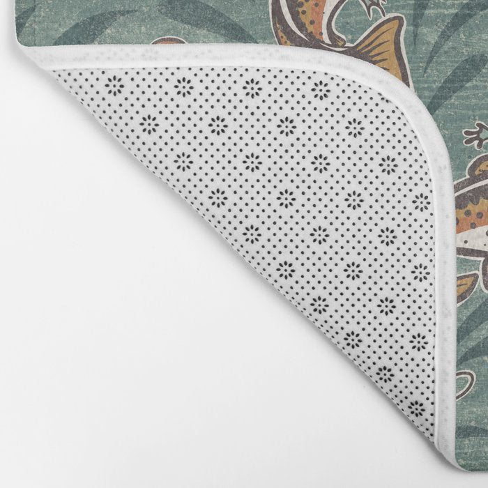 Rodeo Frogs - Green Bath Mat Gallery Image 2