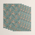 Rodeo Frogs - Green Wrapping Paper Gallery Image 3