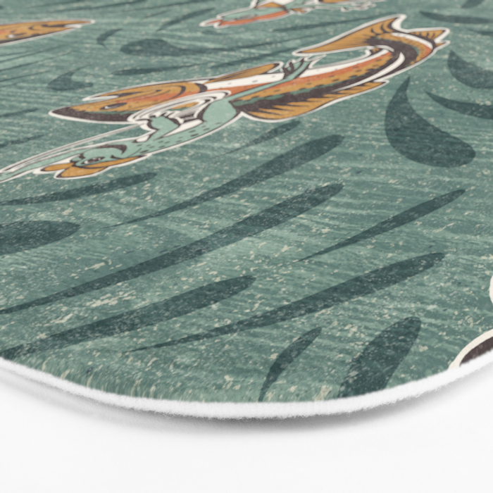 Rodeo Frogs - Green Bath Mat Gallery Image 3