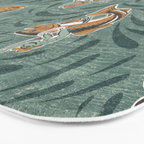 Rodeo Frogs - Green Bath Mat Gallery Image 3