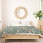 Rodeo Frogs - Green Duvet Cover Gallery Image 3