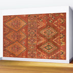 Traditional Vintage Heritage Moroccan Carpet  Wall Mural Gallery Image 2