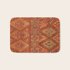 Traditional Vintage Heritage Moroccan Carpet  Bath Mat Gallery Image 1