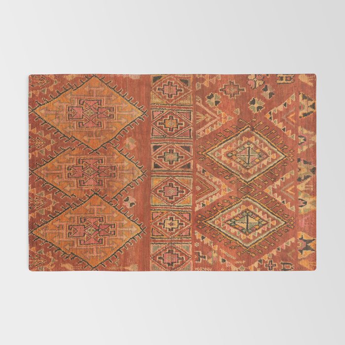 Traditional Vintage Heritage Moroccan Carpet  Rug Gallery Image 2