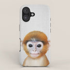 Baby Monkey - Colorful iPhone Case Gallery Image 1