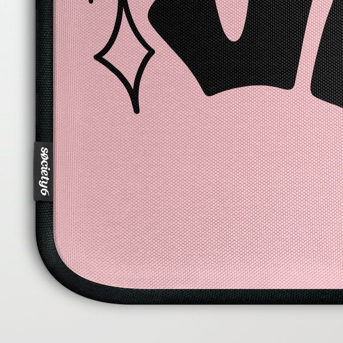 Bride Vibes in Black Laptop Sleeve Gallery Image 3