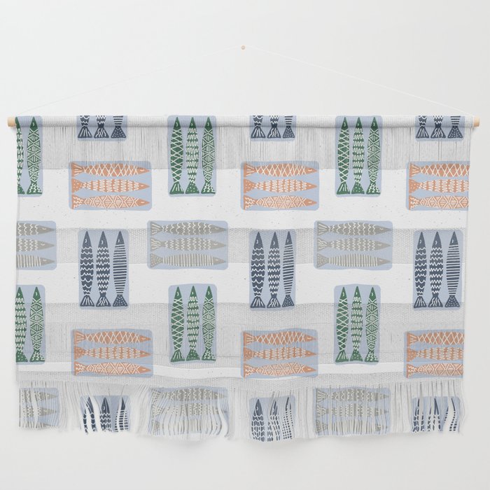 Nautical Tinned Fish Wall Hanging Gallery Image 1