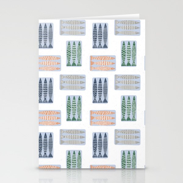 Nautical Tinned Fish Stationery Card Gallery Image 2