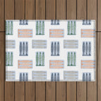 Nautical Tinned Fish Outdoor Rug Gallery Image 1