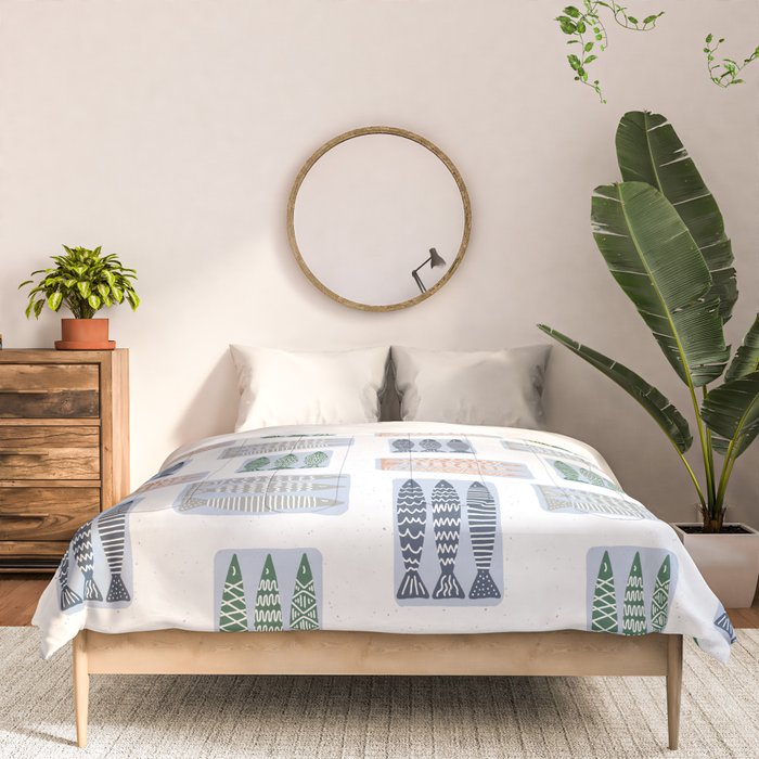 Nautical Tinned Fish Comforter Gallery Image 3