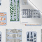 Nautical Tinned Fish Wall Tapestry Gallery Image 3