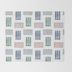 Nautical Tinned Fish Throw Blanket Gallery Image 2