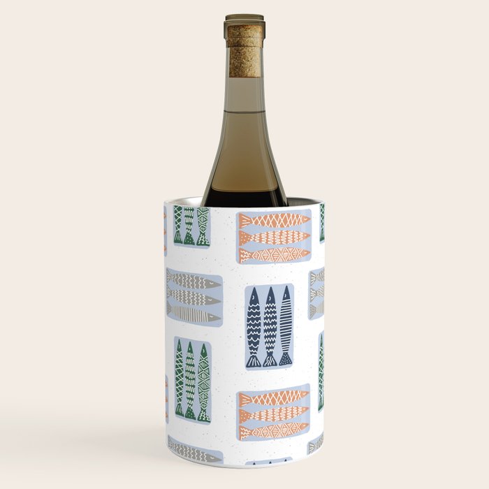 Nautical Tinned Fish Wine Chiller Gallery Image 1