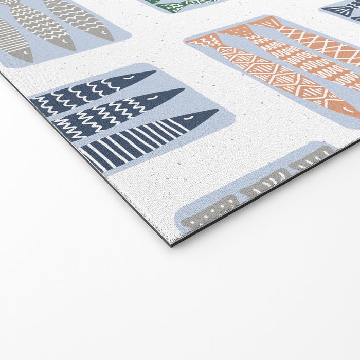 Nautical Tinned Fish Welcome Mat Gallery Image 2