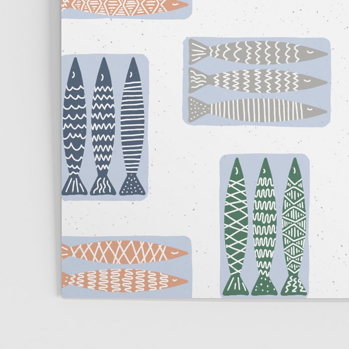Nautical Tinned Fish Poster Gallery Image 3