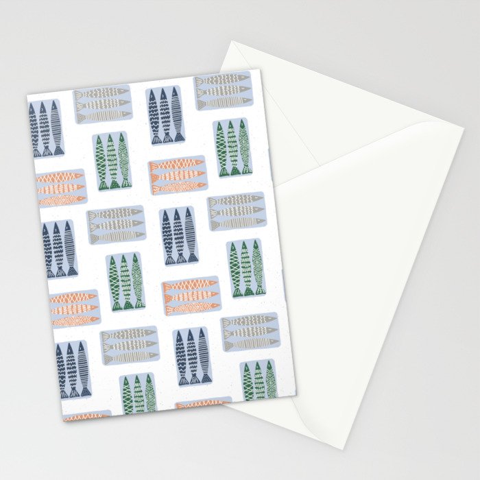Nautical Tinned Fish Stationery Card Gallery Image 2