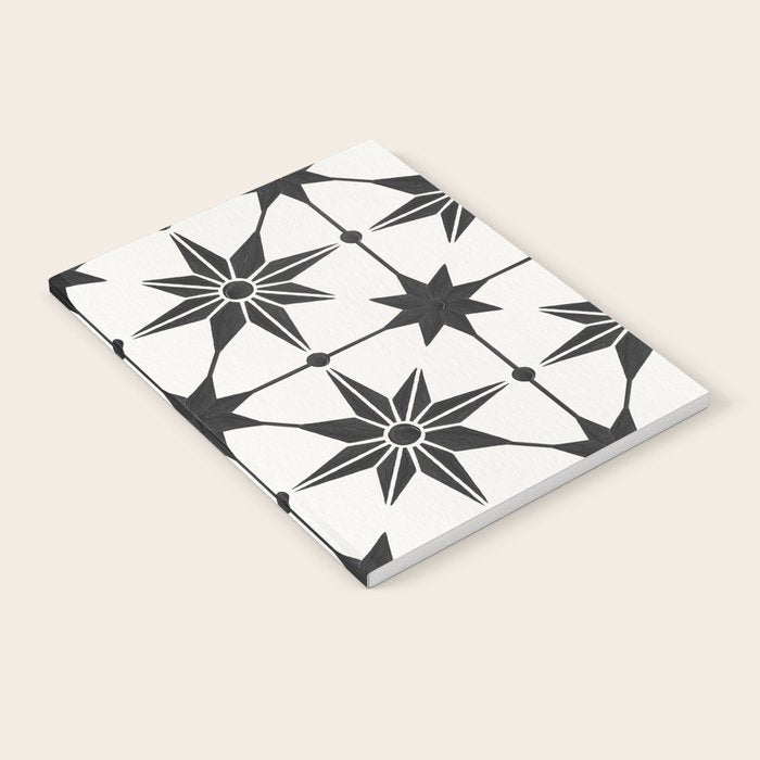 Starburst Mosaic - Black Notebook Gallery Image 1