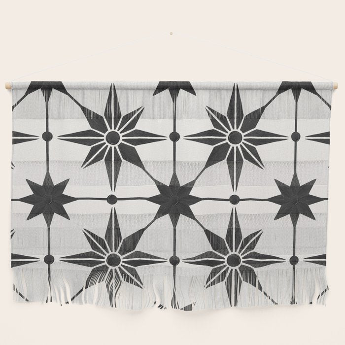 Starburst Mosaic - Black Wall Hanging Gallery Image 1