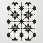Starburst Mosaic - Black Poster Gallery Image 4