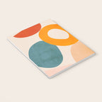 mid century modern abstract design Notebook Gallery Image 3