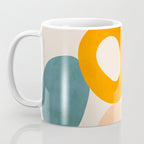 mid century modern abstract design Coffee Mug Gallery Image 3