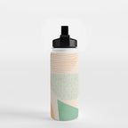 mid century modern abstract design Water Bottle Gallery Image 2