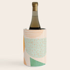 mid century modern abstract design Wine Chiller Gallery Image 3