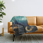 Underwater Dream II Throw Blanket Gallery Image 1
