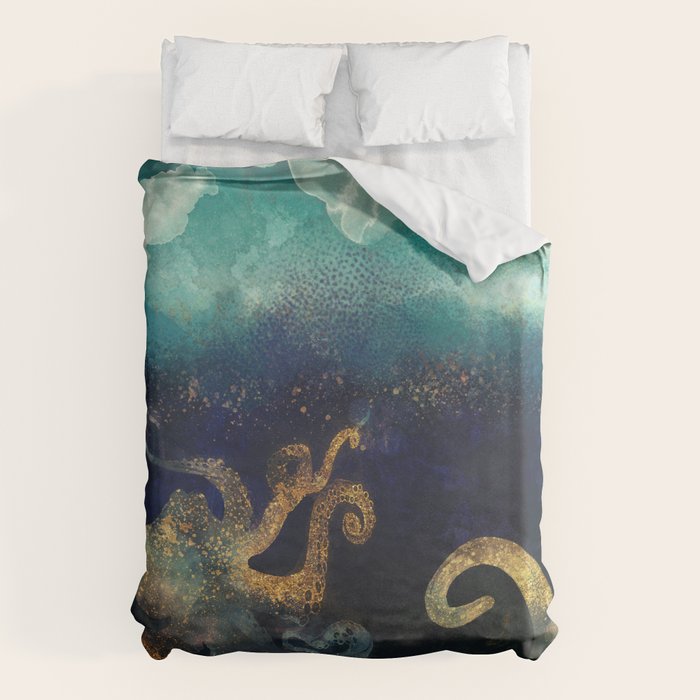 Underwater Dream II Duvet Cover Gallery Image 6