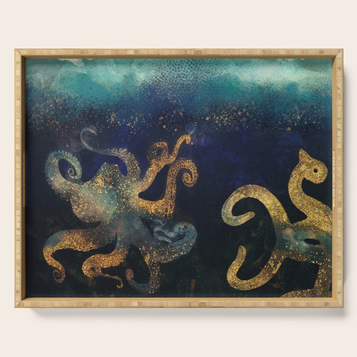 Underwater Dream II Serving Tray Gallery Image 1