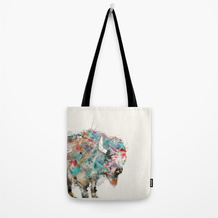 into the wild the buffalo Tote Bag Gallery Image 2