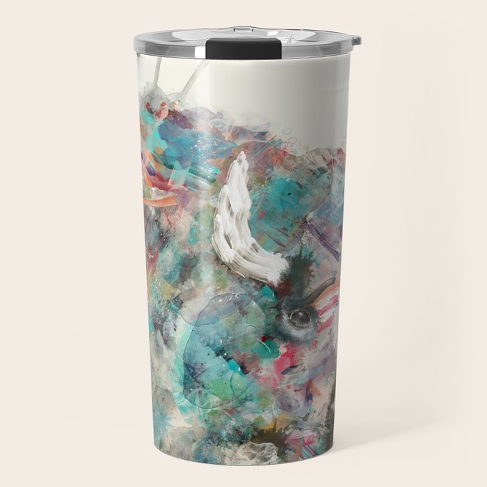 into the wild the buffalo Travel Mug Gallery Image 1