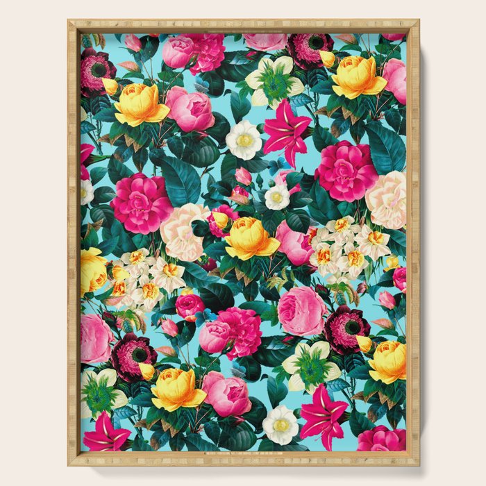VINTAGE GARDEN II Serving Tray Gallery Image 1