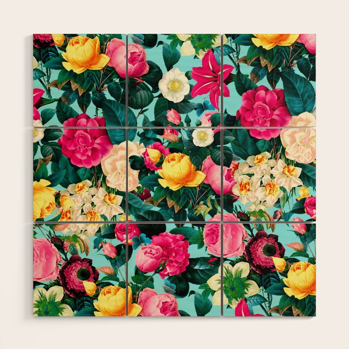 VINTAGE GARDEN II Wood Wall Art Gallery Image 1