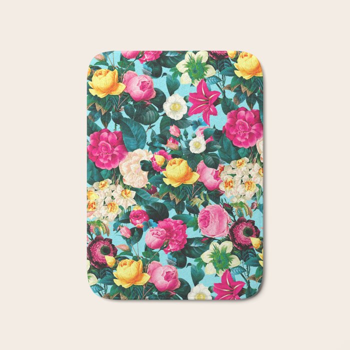 VINTAGE GARDEN II Bath Mat Gallery Image 1