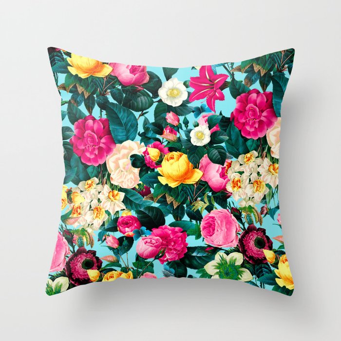VINTAGE GARDEN II Throw Pillow Gallery Image 6