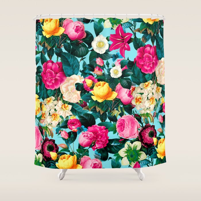 VINTAGE GARDEN II Shower Curtain Gallery Image 1