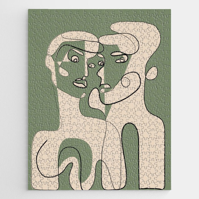 Abstract Faces 9 Jigsaw Puzzle Gallery Image 1