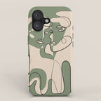 Abstract Faces 9 iPhone Case Gallery Image 1