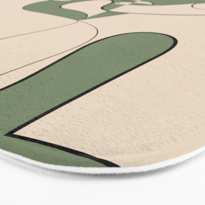 Abstract Faces 9 Bath Mat Gallery Image 3