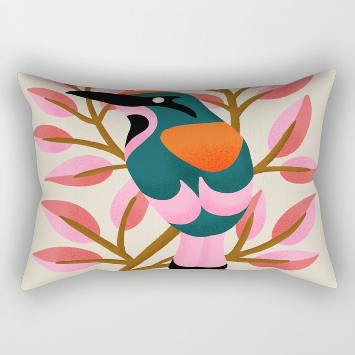 Guardabarranco Bird Rectangular Pillow Gallery Image 2
