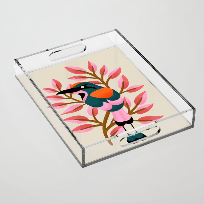 Guardabarranco Bird Acrylic Tray Gallery Image 1