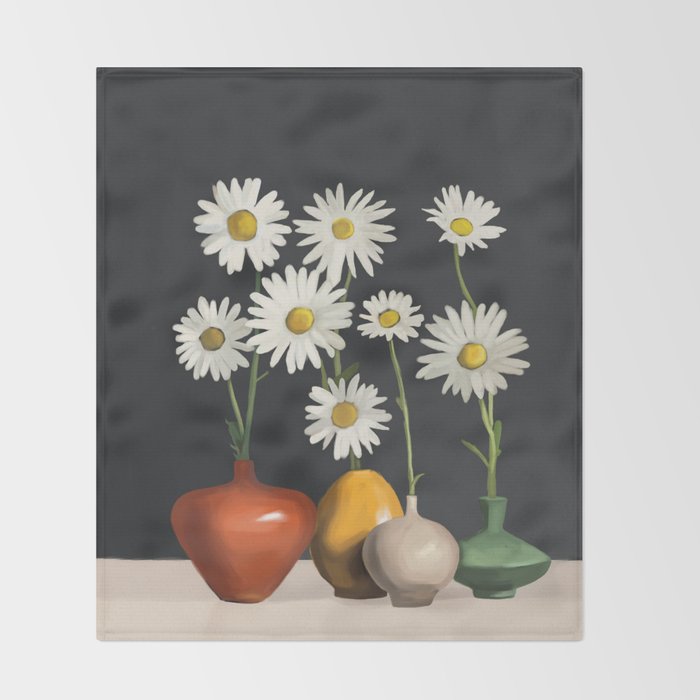 Daisy Harmony 2 Throw Blanket Gallery Image 2
