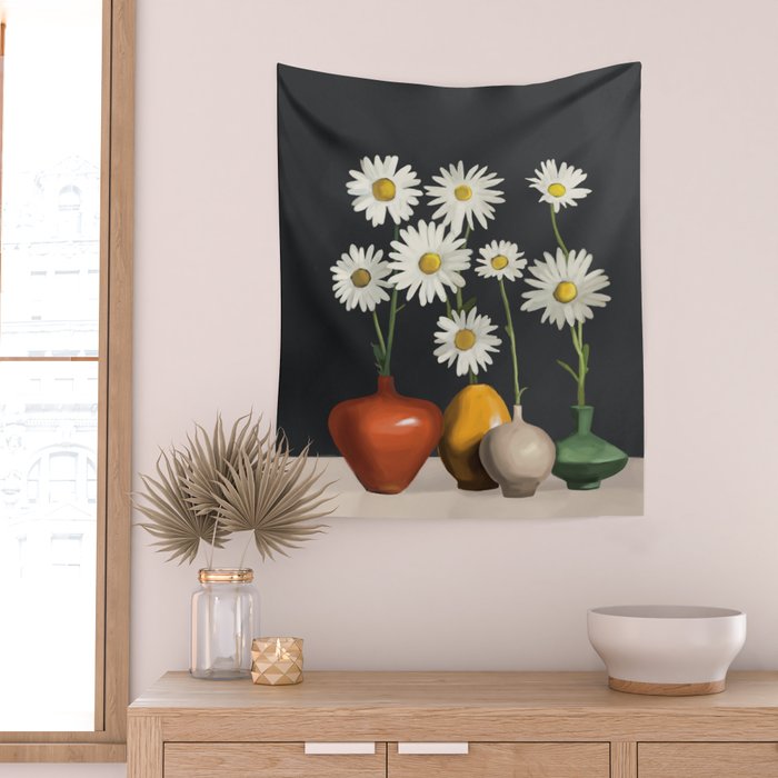 Daisy Harmony 2 Wall Tapestry Gallery Image 2