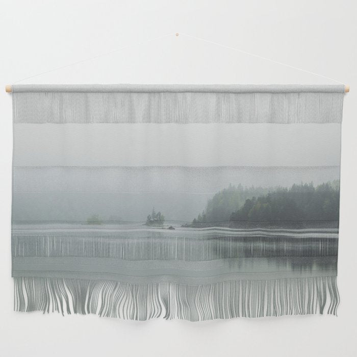 Fog over the Lake - Landscape Photography Wall Hanging Gallery Image 1