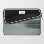 Fog over the Lake - Landscape Photography Laptop Sleeve Gallery Image 2