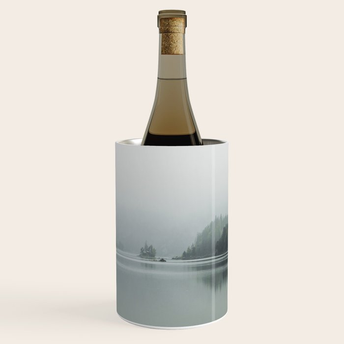 Fog over the Lake - Landscape Photography Wine Chiller Gallery Image 1